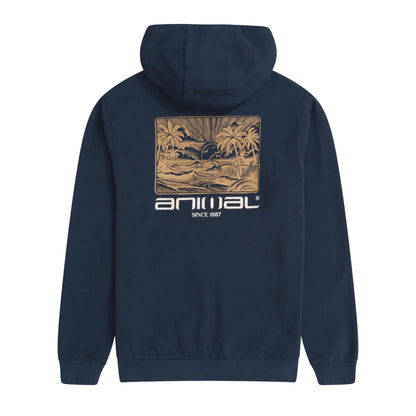 Cobalt - Back - Mountain Warehouse Mens River Organic Hoodie