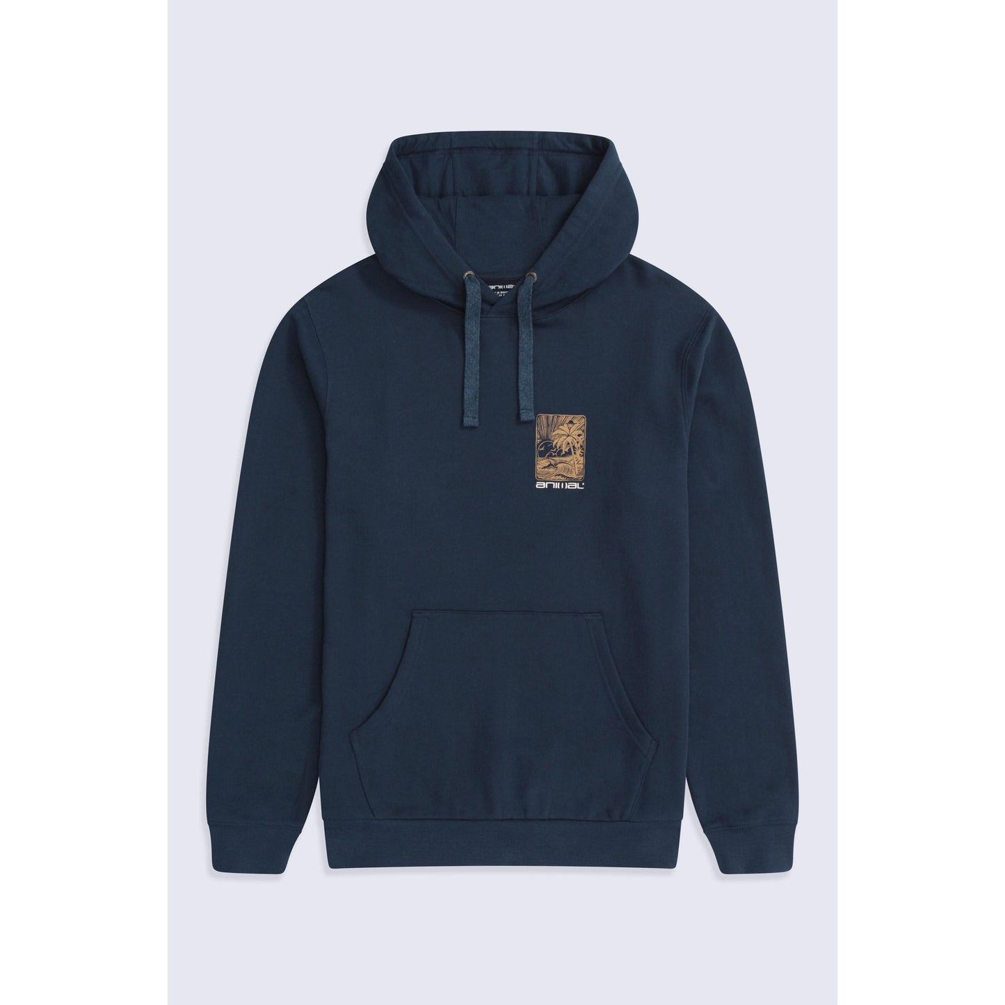 Cobalt - Front - Mountain Warehouse Mens River Organic Hoodie