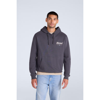 Black - Front - Mountain Warehouse Mens River Organic Hoodie