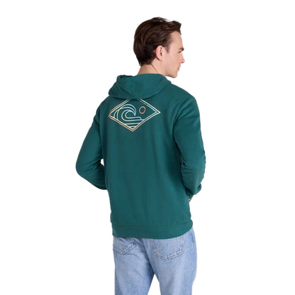 Dark Green - Lifestyle - Mountain Warehouse Mens River Organic Hoodie