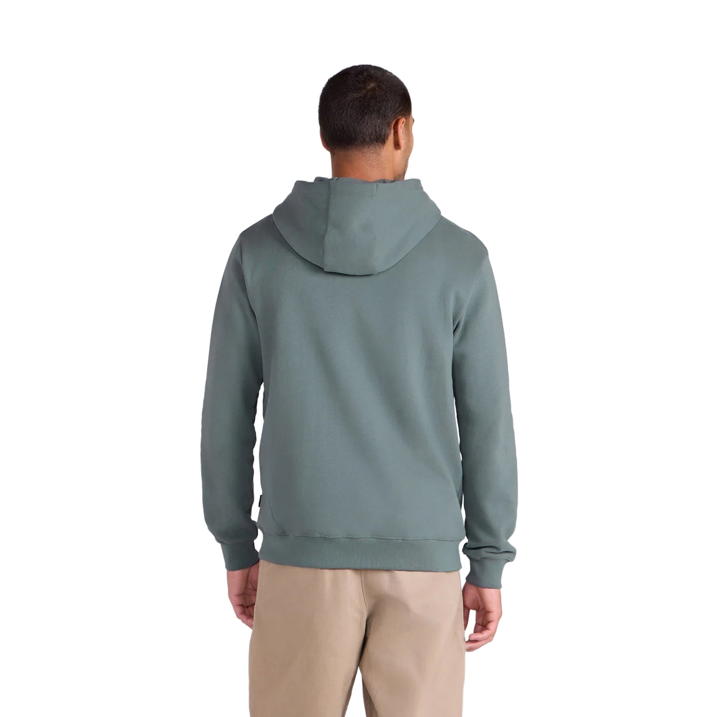Green - Lifestyle - Mountain Warehouse Mens River Organic Hoodie