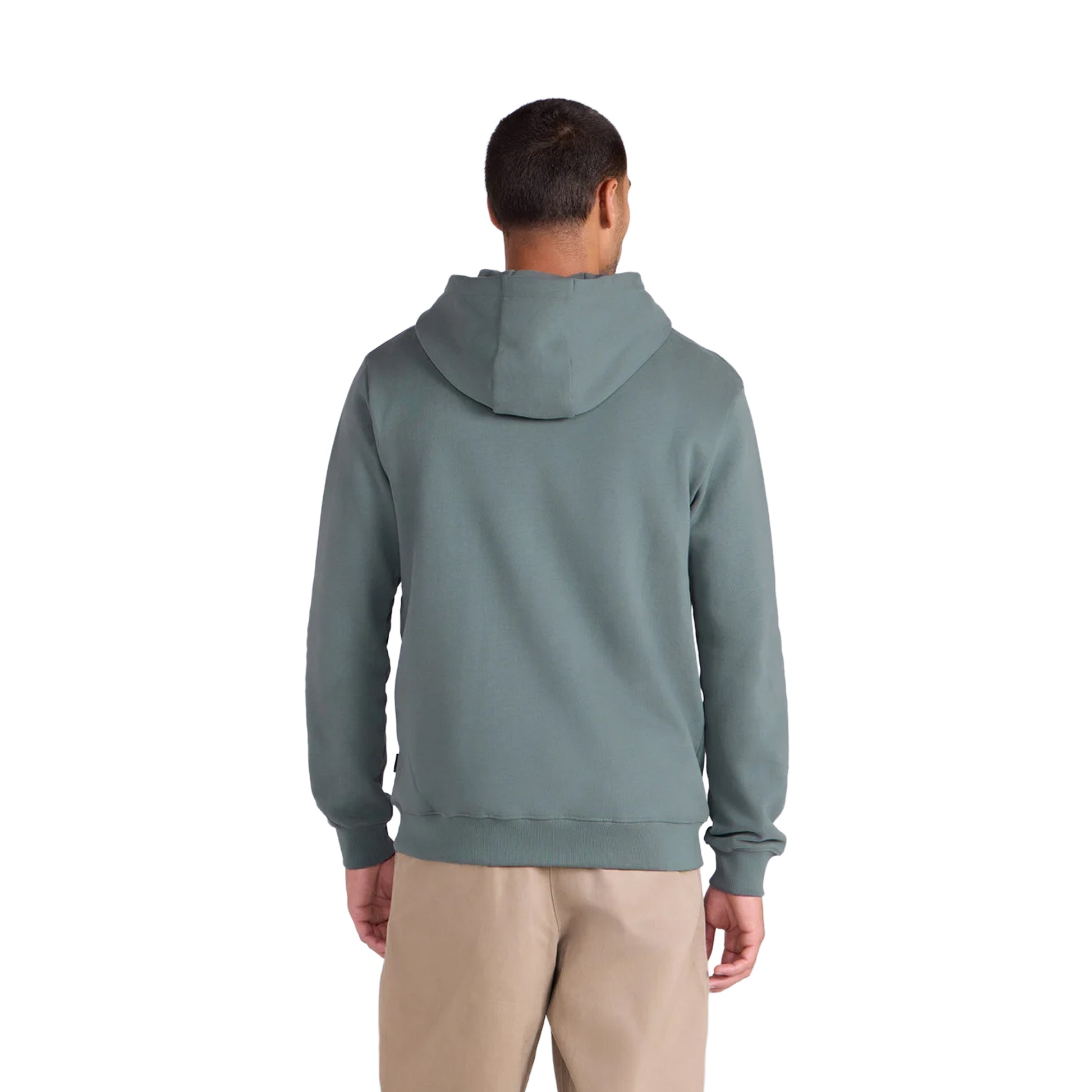 Green - Lifestyle - Mountain Warehouse Mens River Organic Hoodie