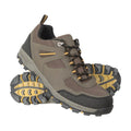 Brown - Close up - Mountain Warehouse Mens Mcleod Outdoor Wide Walking Shoes