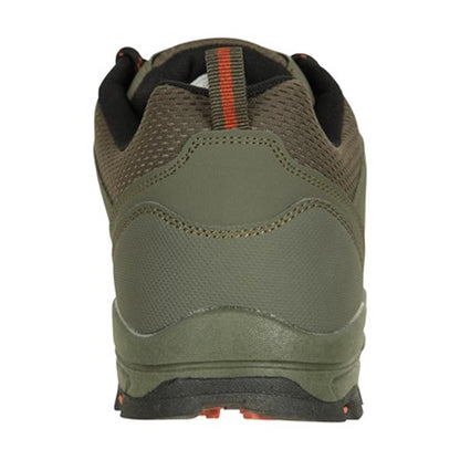 Khaki Green - Side - Mountain Warehouse Mens Mcleod Outdoor Wide Walking Shoes