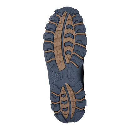 Navy - Close up - Mountain Warehouse Mens Mcleod Outdoor Wide Walking Shoes
