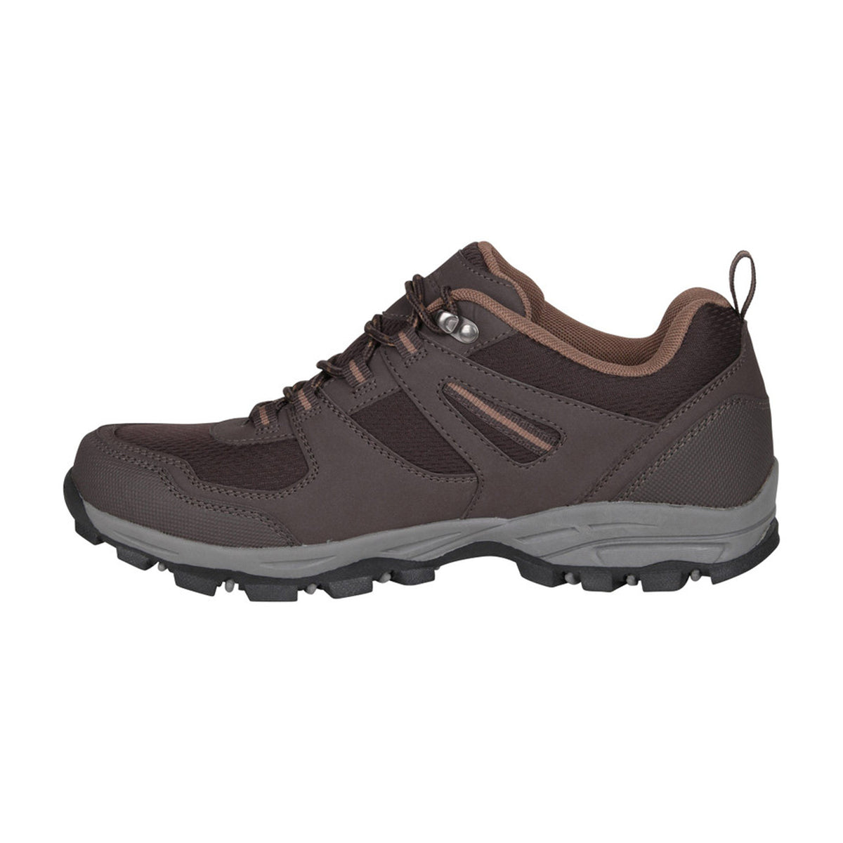 Dark Brown - Lifestyle - Mountain Warehouse Mens Mcleod Outdoor Wide Walking Shoes