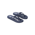 Blue - Front - Animal Womens-Ladies Swish Recycled Flip Flops