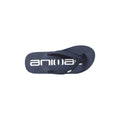 Blue - Front - Animal Womens-Ladies Swish Recycled Flip Flops