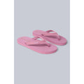 Dark Pink - Front - Animal Womens-Ladies Swish Recycled Flip Flops