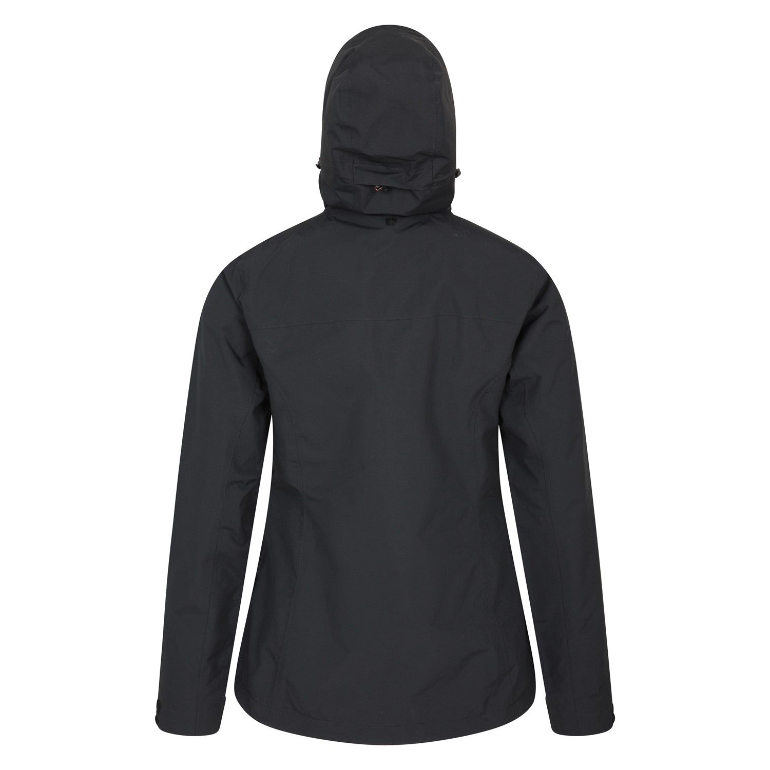 Black - Back - Mountain Warehouse Womens-Ladies Extreme Rainforest Waterproof Jacket