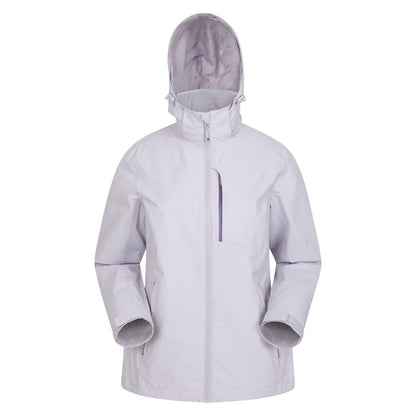 Purple - Front - Mountain Warehouse Womens-Ladies Extreme Rainforest Waterproof Jacket