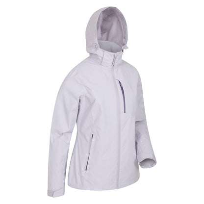 Purple - Side - Mountain Warehouse Womens-Ladies Extreme Rainforest Waterproof Jacket