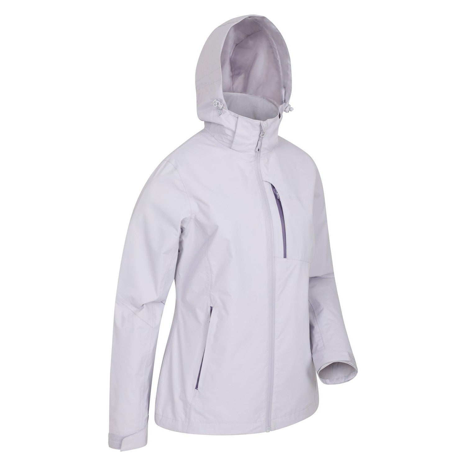 Purple - Side - Mountain Warehouse Womens-Ladies Extreme Rainforest Waterproof Jacket
