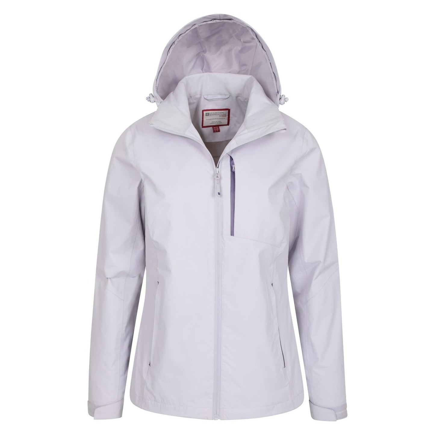 Purple - Pack Shot - Mountain Warehouse Womens-Ladies Extreme Rainforest Waterproof Jacket