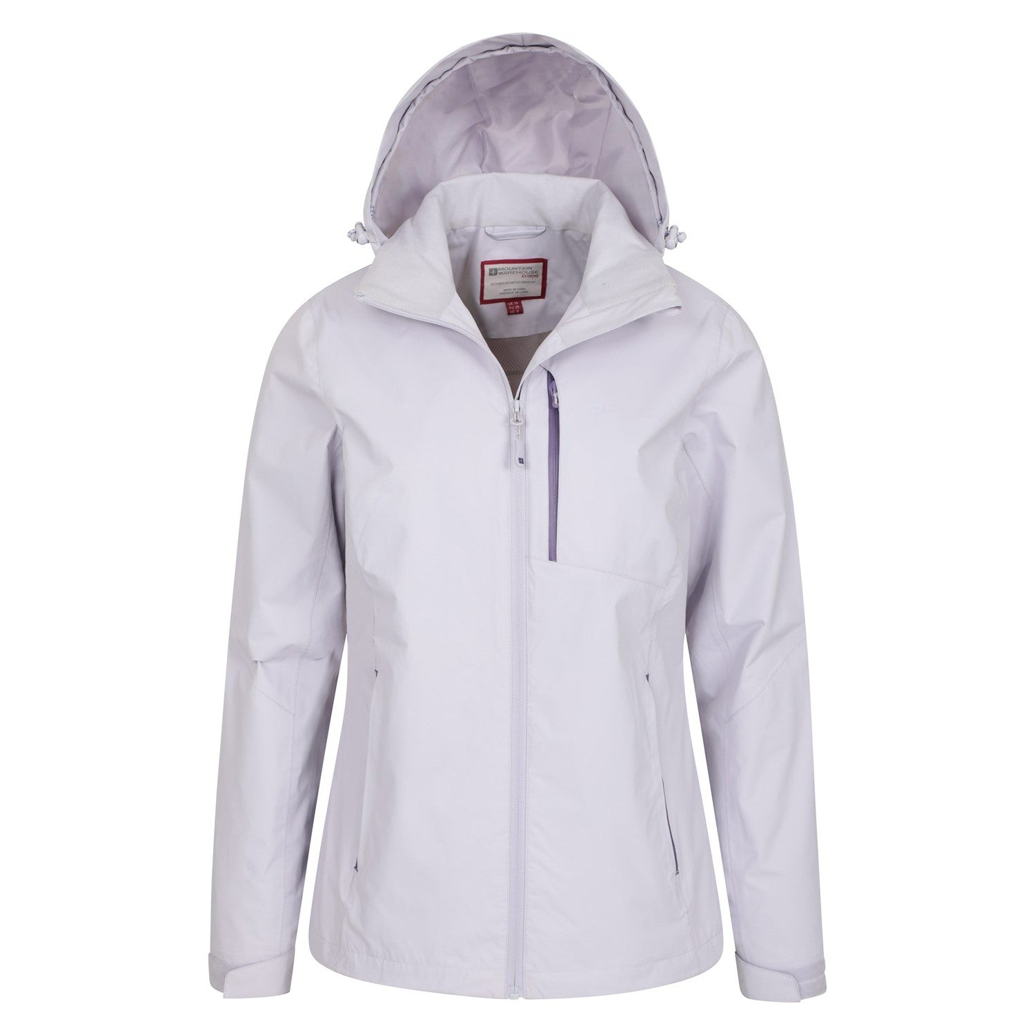 Purple - Pack Shot - Mountain Warehouse Womens-Ladies Extreme Rainforest Waterproof Jacket