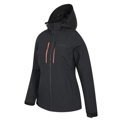 Black - Lifestyle - Mountain Warehouse Womens-Ladies Extreme Rainforest Waterproof Jacket