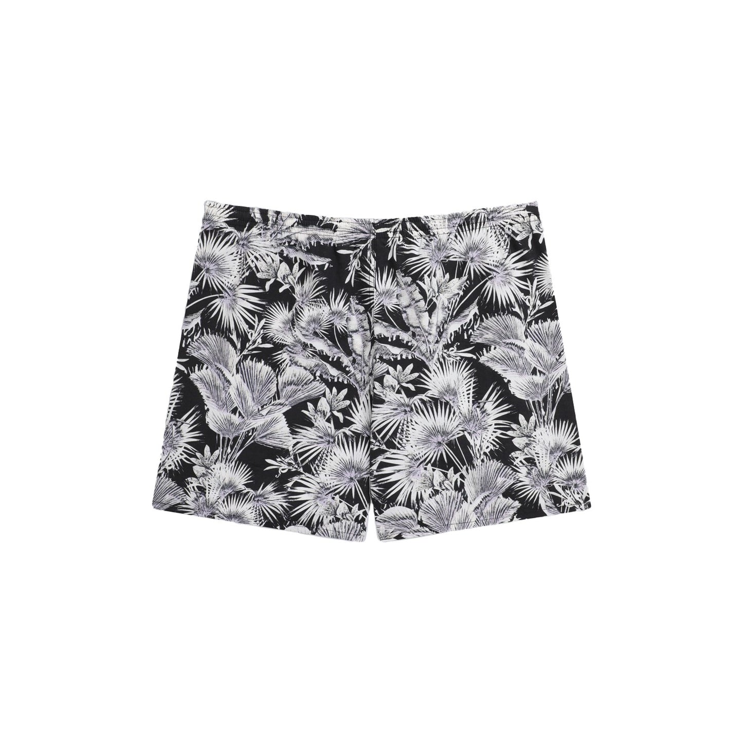 Monochrome - Back - Animal Womens-Ladies Reeva Leaves Recycled Swim Shorts