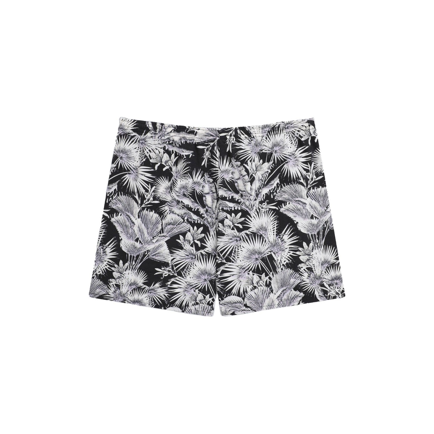 Monochrome - Back - Animal Womens-Ladies Reeva Leaves Recycled Swim Shorts