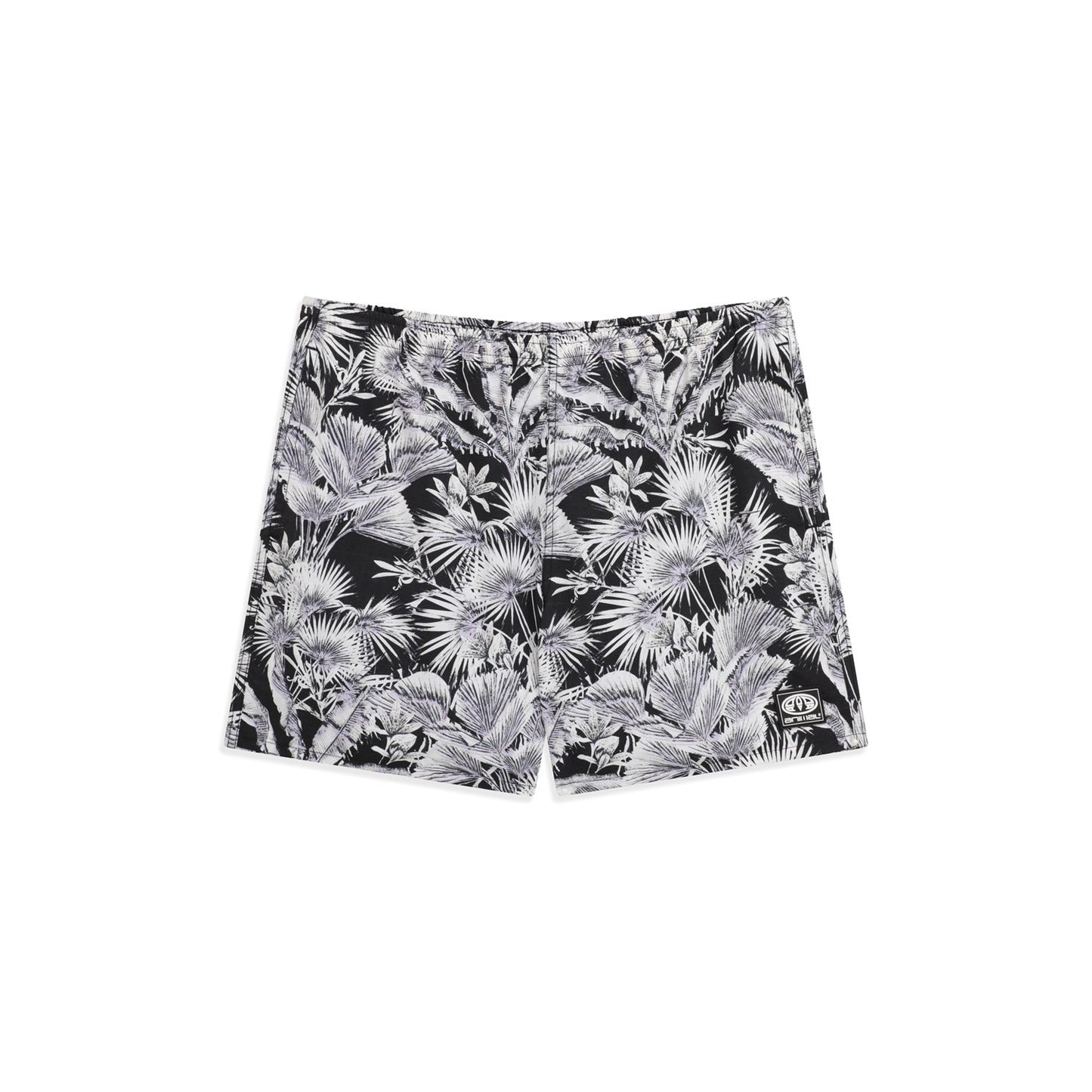Monochrome - Front - Animal Womens-Ladies Reeva Leaves Recycled Swim Shorts
