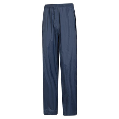 Navy - Lifestyle - Mountain Warehouse Mens Pakka Waterproof Over Trousers
