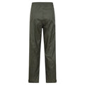 Khaki Green - Side - Mountain Warehouse Mens Pakka Waterproof Over Trousers