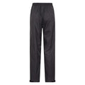 Black - Back - Mountain Warehouse Mens Pakka Waterproof Over Trousers