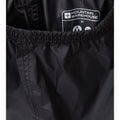 Black - Pack Shot - Mountain Warehouse Mens Pakka Waterproof Over Trousers