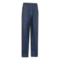 Navy - Back - Mountain Warehouse Mens Pakka Waterproof Over Trousers