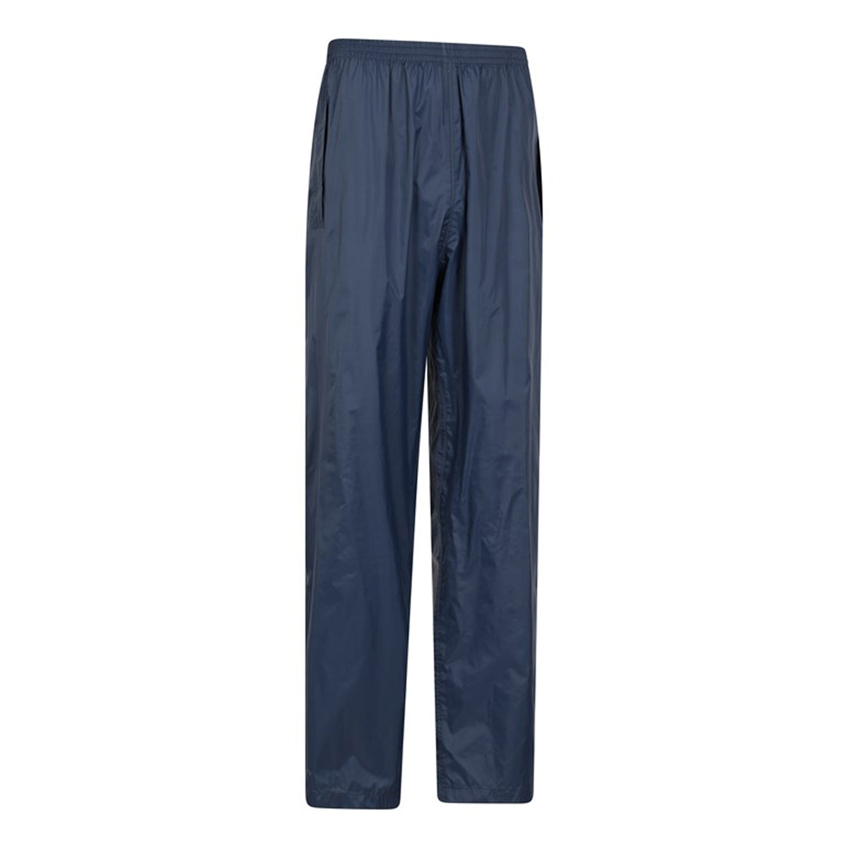 Navy - Back - Mountain Warehouse Mens Pakka Waterproof Over Trousers