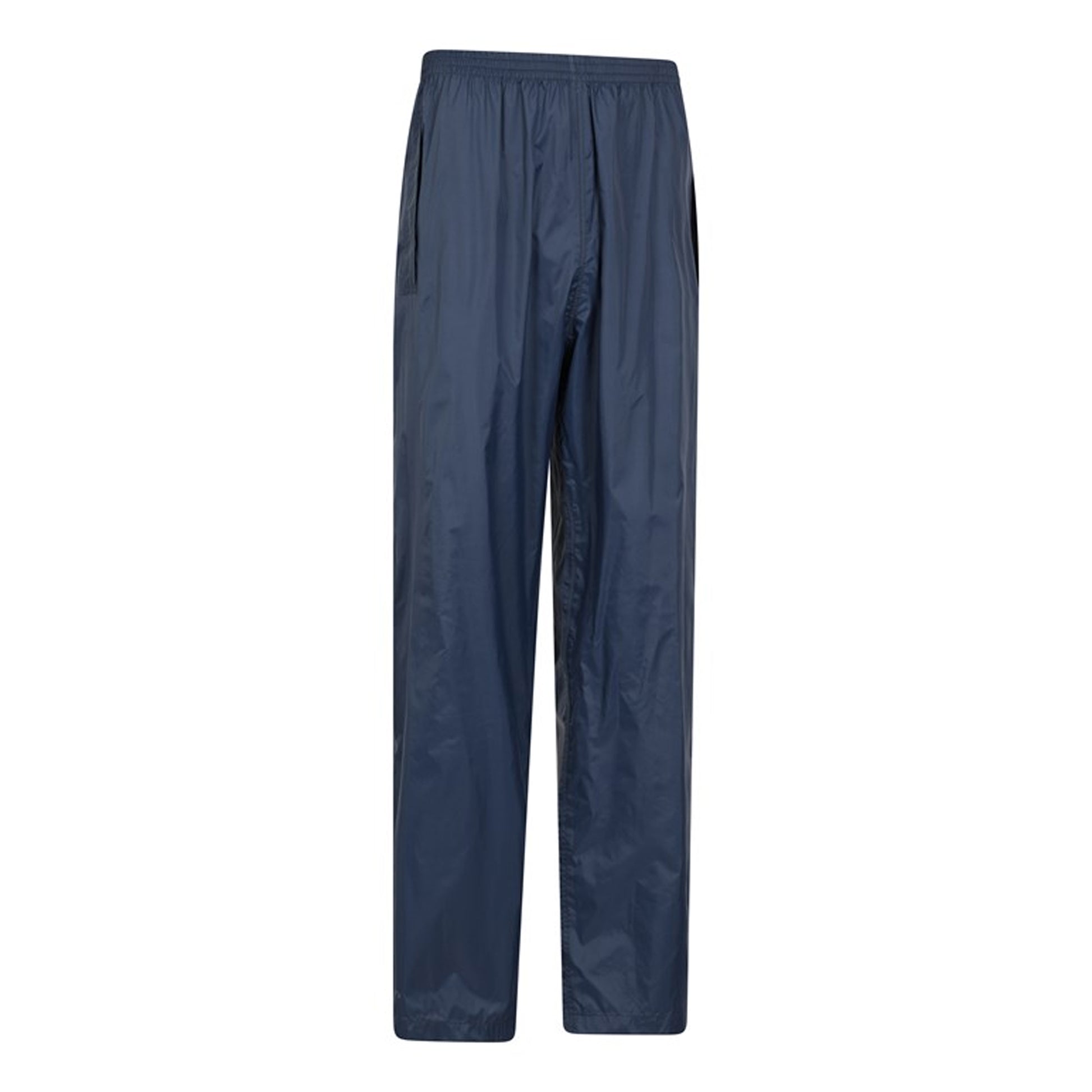 Navy - Back - Mountain Warehouse Mens Pakka Waterproof Over Trousers