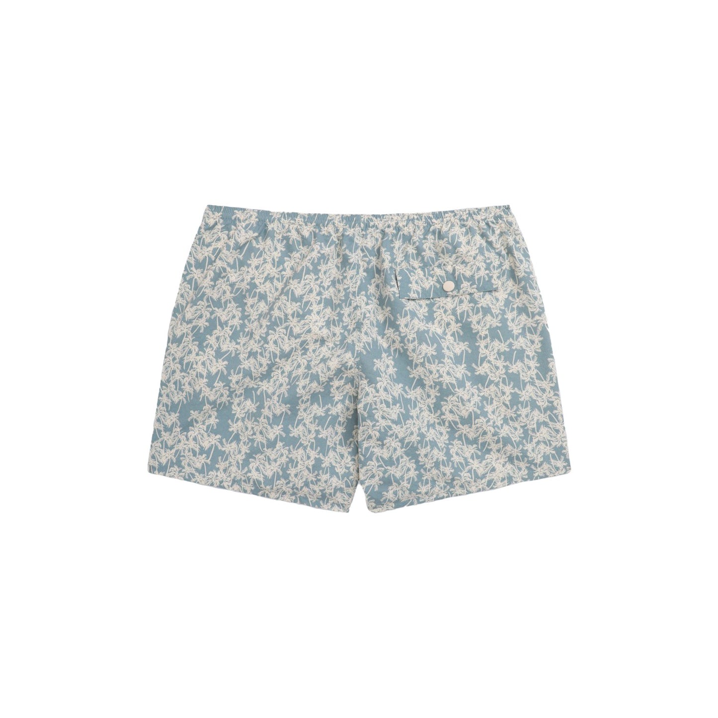 Green - Back - Animal Mens Reeva Flowers Recycled Swim Shorts