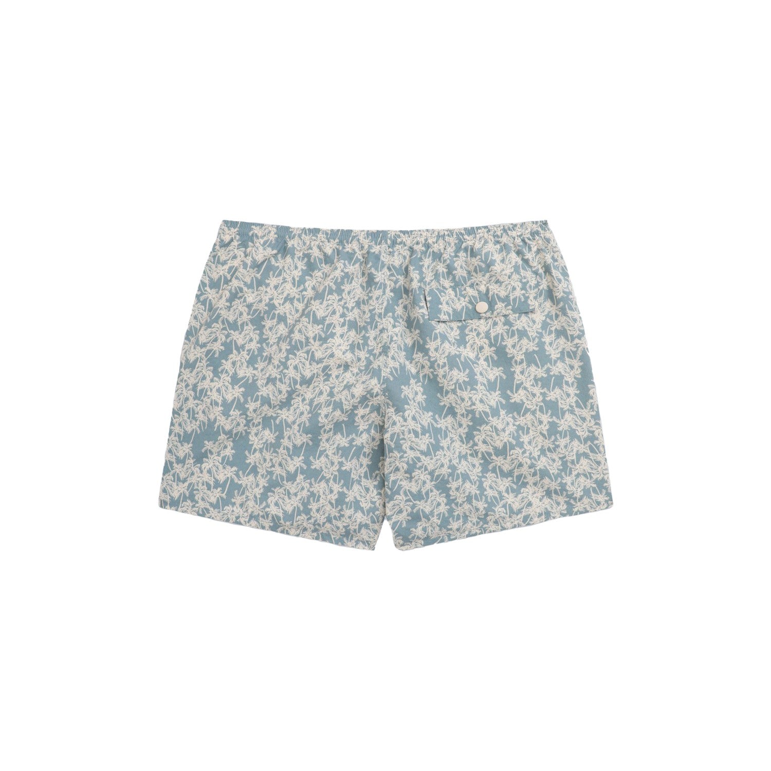 Green - Back - Animal Mens Reeva Flowers Recycled Swim Shorts