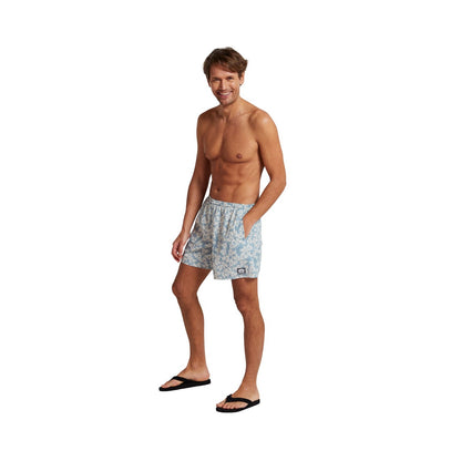 Green - Lifestyle - Animal Mens Reeva Flowers Recycled Swim Shorts