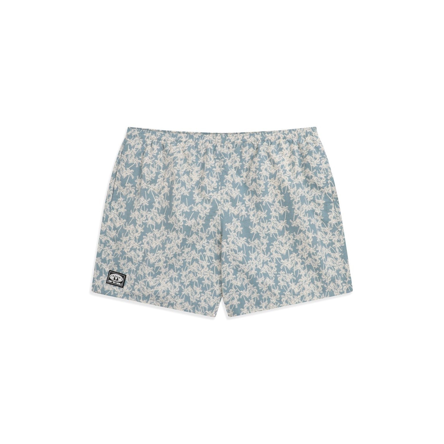 Green - Front - Animal Mens Reeva Flowers Recycled Swim Shorts