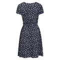Navy - Back - Mountain Warehouse Womens-Ladies Santorini Daisy Jersey UV Protection Dress