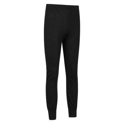 Black - Side - Mountain Warehouse Mens Talus Base Layer Bottoms