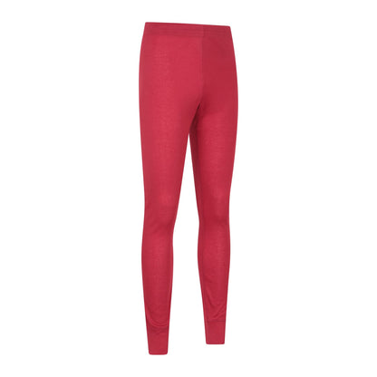 Red - Back - Mountain Warehouse Mens Talus Base Layer Bottoms