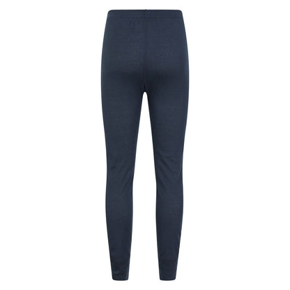 Blue - Back - Mountain Warehouse Mens Talus Base Layer Bottoms