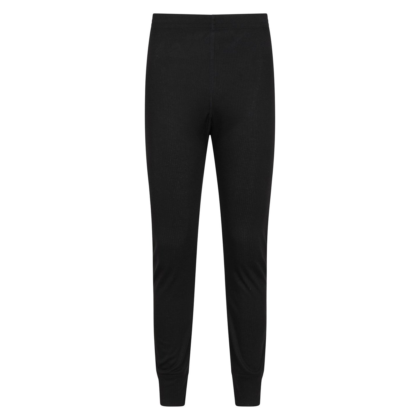 Black - Front - Mountain Warehouse Mens Talus Base Layer Bottoms