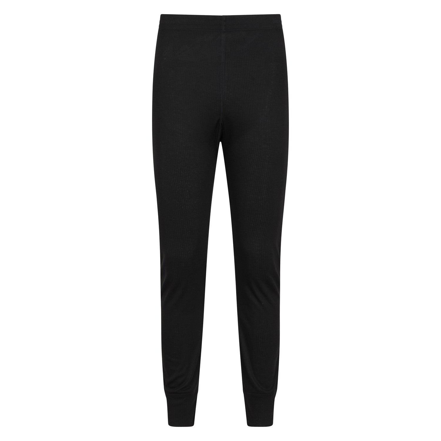 Black - Front - Mountain Warehouse Mens Talus Base Layer Bottoms