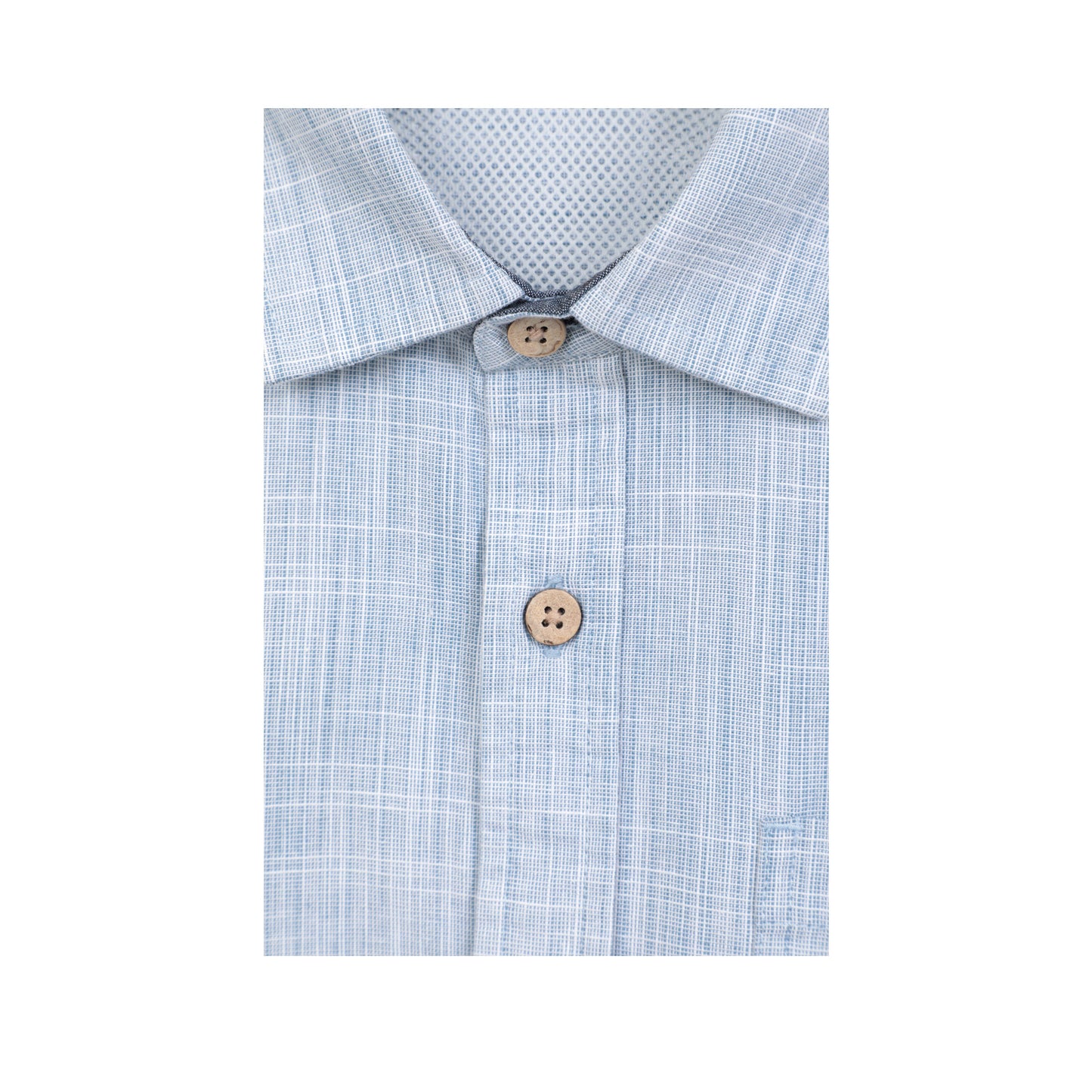 Denim - Lifestyle - Mountain Warehouse Mens Coconut Textured Long-Sleeved Shirt