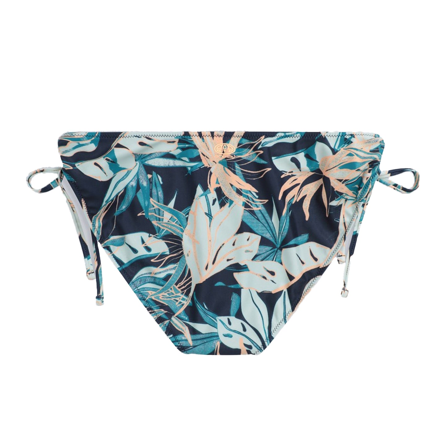 Navy - Back - Animal Womens-Ladies Iona Recycled Bikini Bottoms