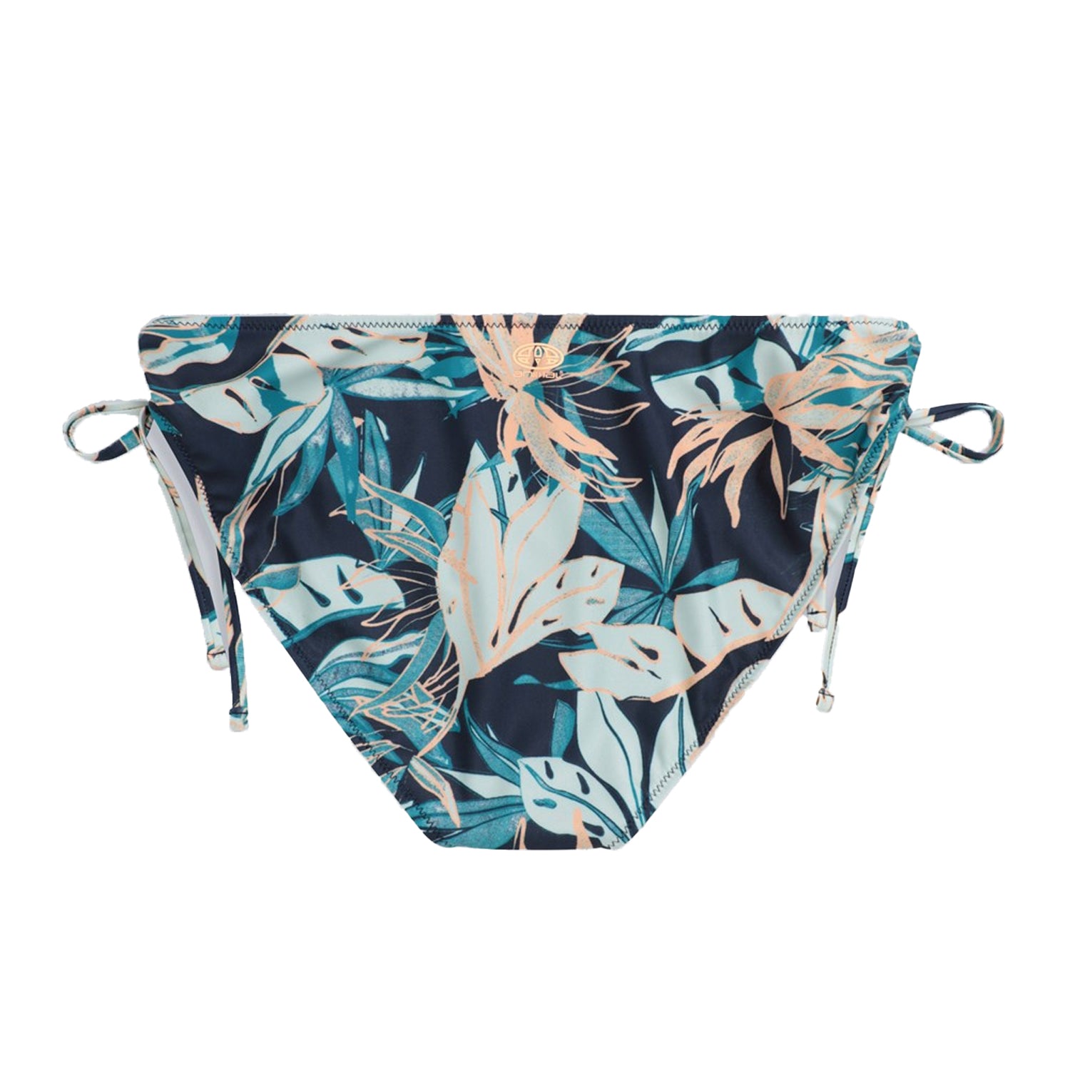 Navy - Back - Animal Womens-Ladies Iona Recycled Bikini Bottoms