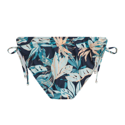 Navy - Back - Animal Womens-Ladies Iona Recycled Bikini Bottoms