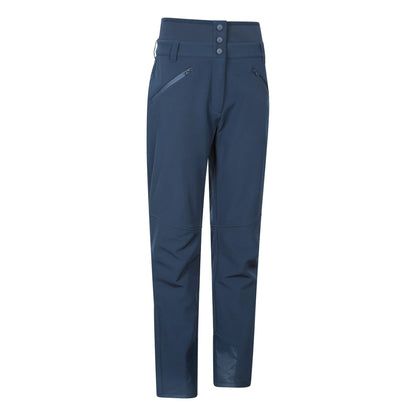 Dark Blue - Lifestyle - Mountain Warehouse Womens-Ladies Avalanche RECCO High Waist Ski Trousers