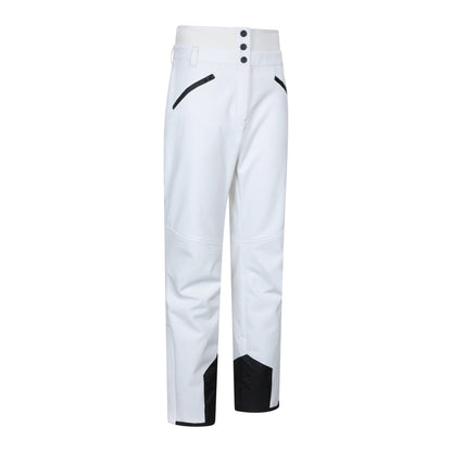 White - Back - Mountain Warehouse Womens-Ladies Avalanche RECCO High Waist Ski Trousers