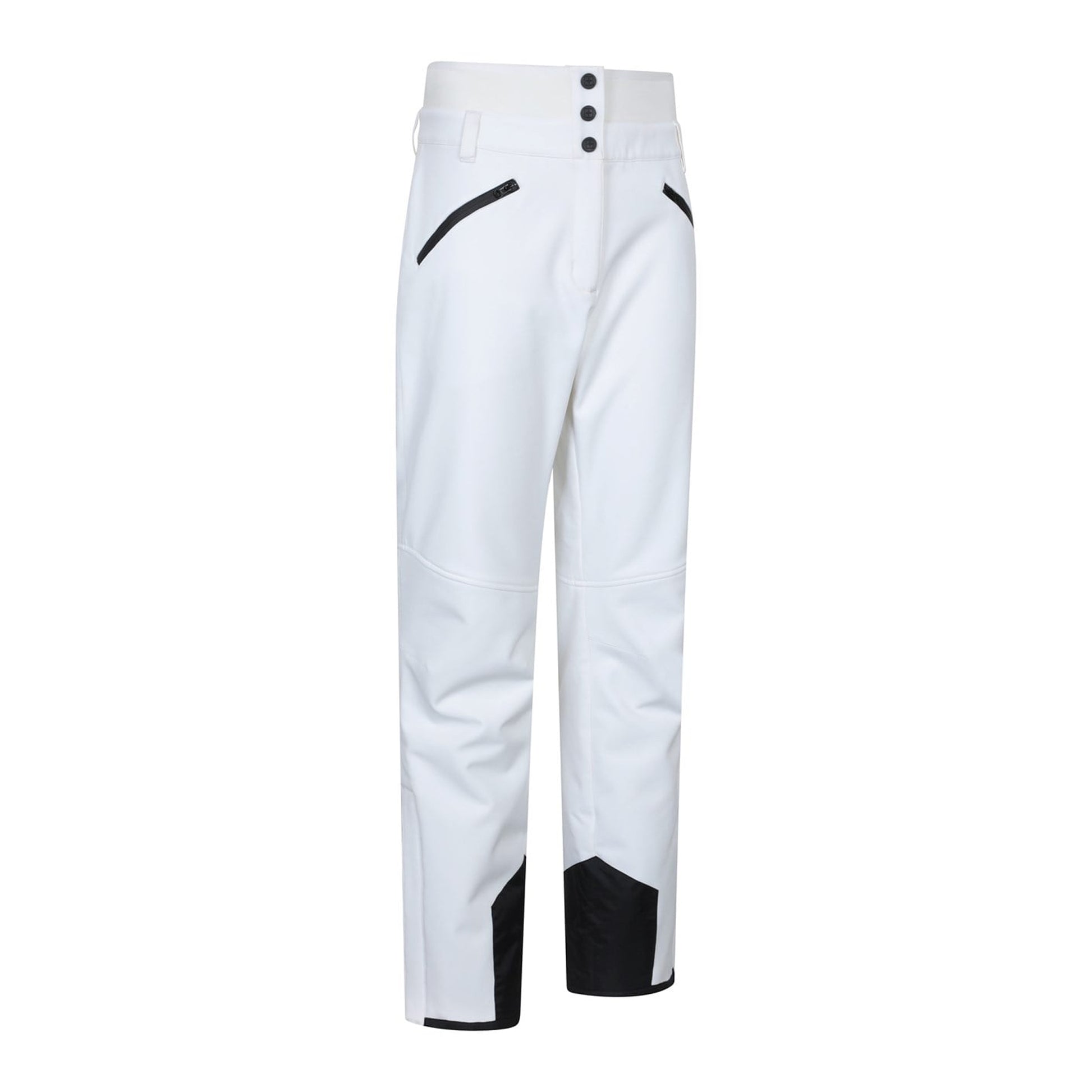 White - Back - Mountain Warehouse Womens-Ladies Avalanche RECCO High Waist Ski Trousers