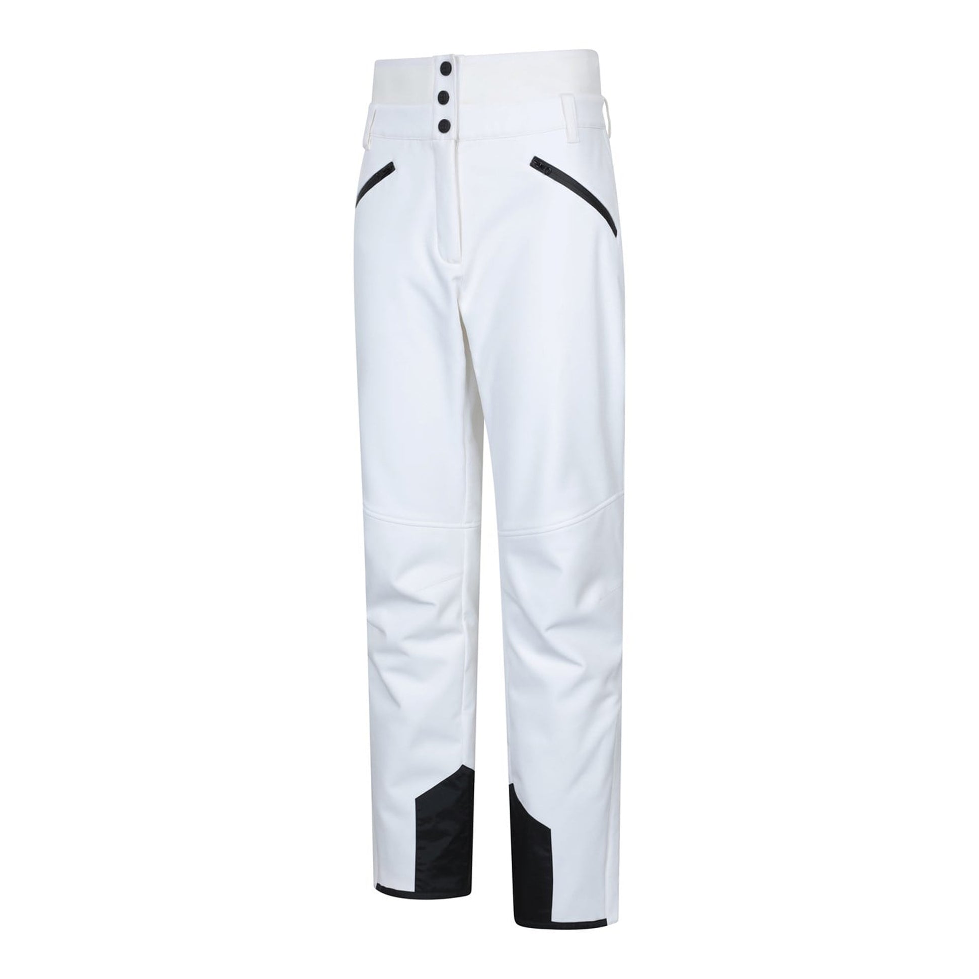 White - Lifestyle - Mountain Warehouse Womens-Ladies Avalanche RECCO High Waist Ski Trousers
