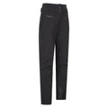 Black - Side - Mountain Warehouse Womens-Ladies Avalanche RECCO High Waist Ski Trousers