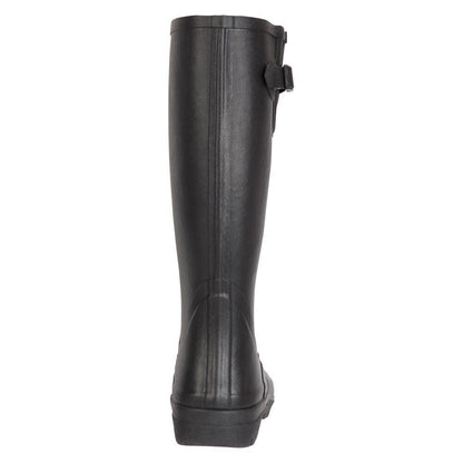 Black - Side - Mountain Warehouse Mens Rubber Wellington Boots